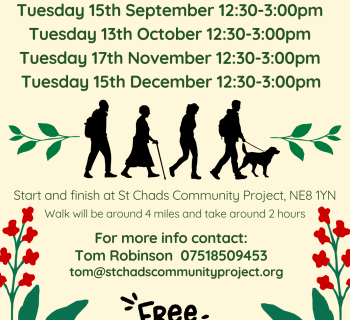 Autumn 26 Walking Group Poster..